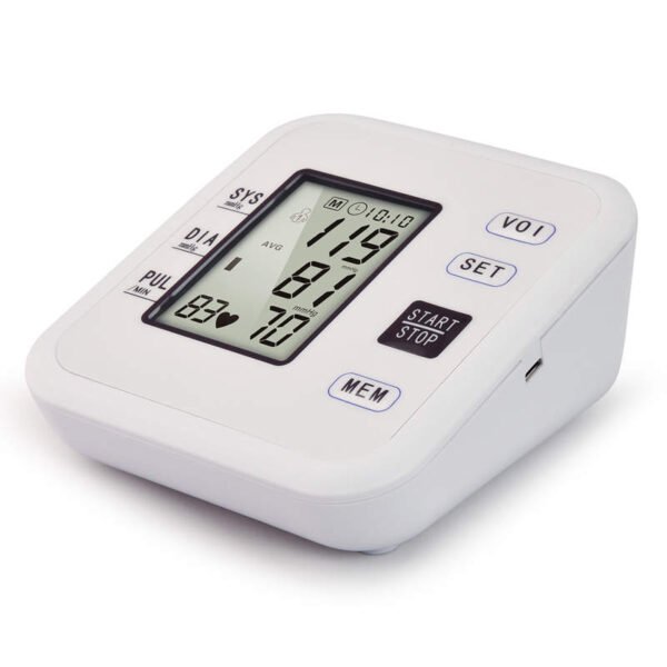 Digital Blood Pressure Monitor with Voice Announcement (BP Checking Machine) - Image 2