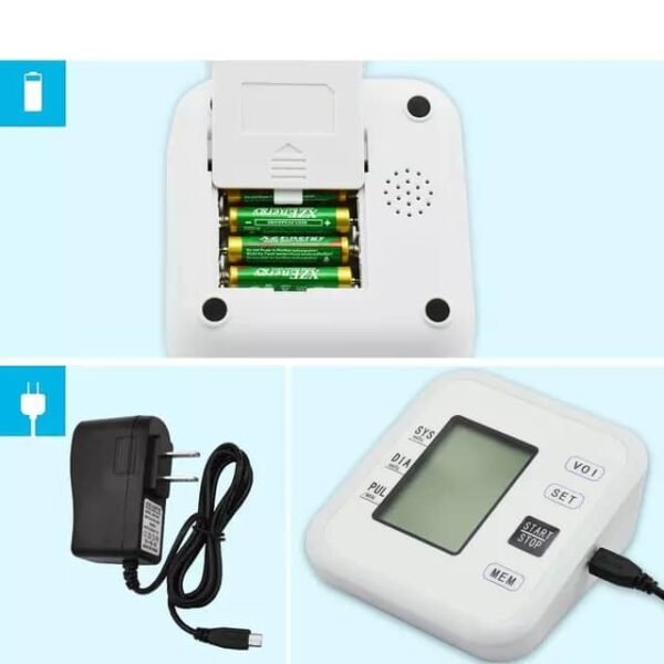 Digital Blood Pressure Monitor with Voice Announcement (BP Checking Machine) - Image 7