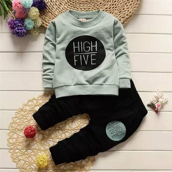 Kids Cute Outfits for Girls Spring Autumn Toddler Clothing Sets Long Sleeve T shite + Trouser. - Image 3