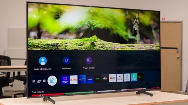 Samsung 85"QLED Smart TV model QLED