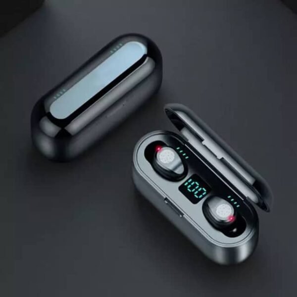 Wireless Fingerprint Touch Bluetooth Headset Earphone with Power Display - Image 2