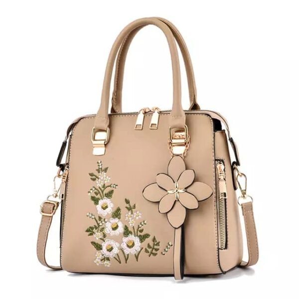 Ladies Embroidery Leather Hand bags