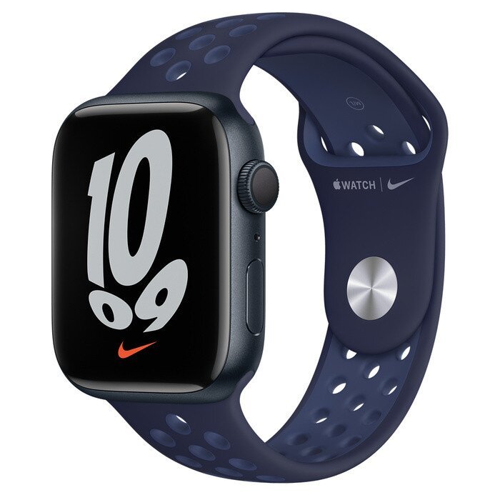 Apple Smart Watch series 7,Midnight Aluminium case midnight sport Band Model MKN53LL/A