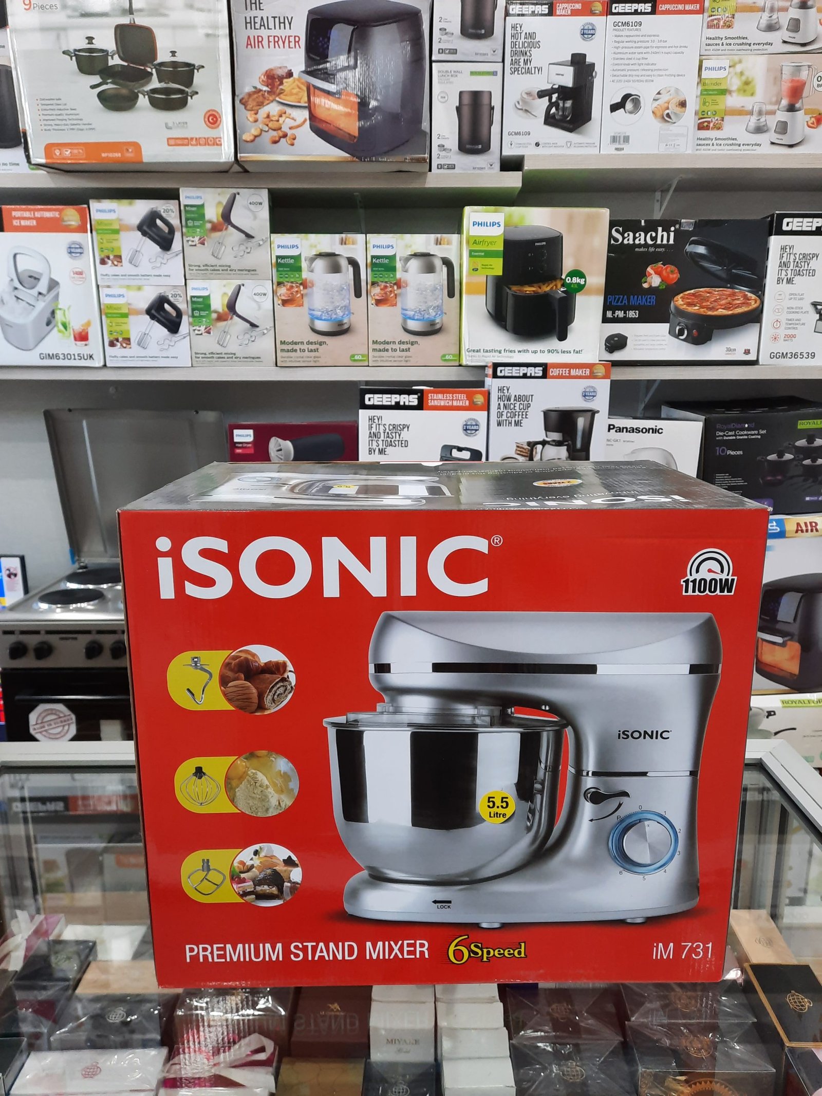 Original Isonic Premium Stand Mixer, Model iM731,1100W,5.5litres. - Image 2