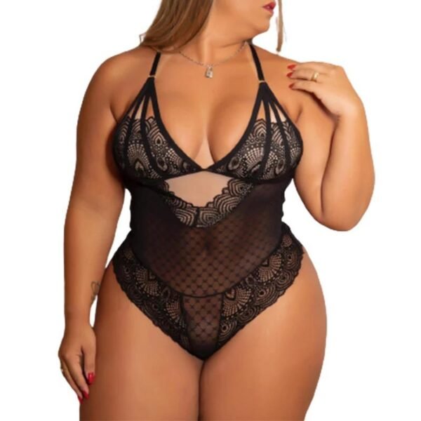 2022 Hot Selling Out Lace Sexy Lingerie Bodysuit. Plus Size Lingerie For Woman - Image 6