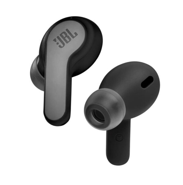 JBL Wave 200 in Ear TWS Earbuds with Mic, 20 Hours Playtime, Deep Bass Sound, Dual Connect Technology, Quick Charge,Comfort Fit Ergonomic Design, Voice Assistant Support for Mobiles (Black)