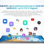 Blackview Tab 12 PRO , 8GB+128GB , 6580mAh Battery, Dual SIM 4G LTE+WIFI, 13MP+9MP Camera, Dual Box Stereo Speaker, GPS Bluetooth Blue - Image 2