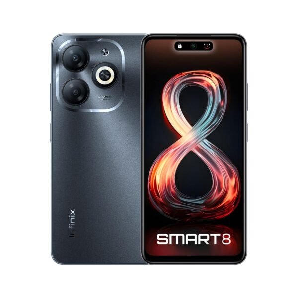 Infinix Smart 8 HD (Black, 64 GB) 3GB RAM (Timber Black)