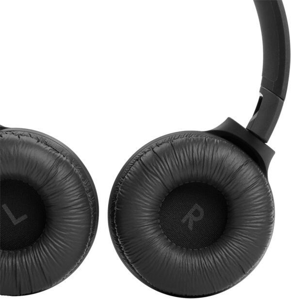 JBL Tune 510BT: Wireless On-Ear Headphones with Pure bass Sound - Black - Image 3