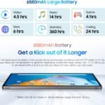 Blackview Tab 12 PRO , 8GB+128GB , 6580mAh Battery, Dual SIM 4G LTE+WIFI, 13MP+9MP Camera, Dual Box Stereo Speaker, GPS Bluetooth Blue - Image 9