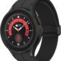 Samsung Galaxy Watch 5 Pro 45mm Smartwatch with GPS, Heart Rate, Fitness Tracking - Titanium, Sapphire Glass, Improved Battery