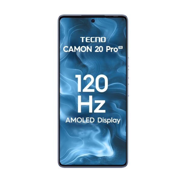 TECNO Camon 20 Pro 5G (Serenity Blue, 8GB RAM,128GB Storage)| India's 1st MediaTek Dimensity 8050 Processor | 16GB Expandable RAM | 64MP RGBW(G+P) OIS Rear Camera|6.67 FHD - Image 4