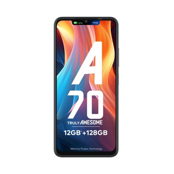 itel A70 | 12GB* RAM + 128GB ROM| 13MP Dual Rear Camera & 8MP Front Camera | 5000mAh Battery with Type-C Charging | Dynamic Bar | Side Fingerprint Sensor | Octa-Core Processor - Image 6