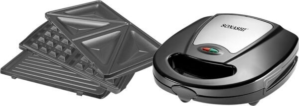 Sonashi 3-in-1 Multi Snack Maker, Model SSM-861 - Image 5
