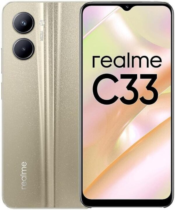 realme C33 Dual-SIM 128GB ROM + 4GB RAM 4G LTE - , RMX3624