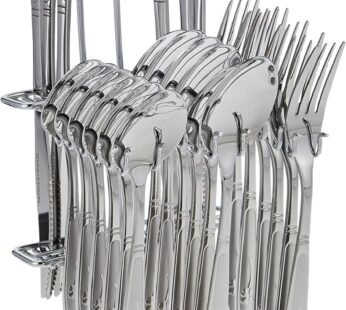 Royalford 25Pcs Stainless Steei Cutlery Set, Model RF2086-CS24