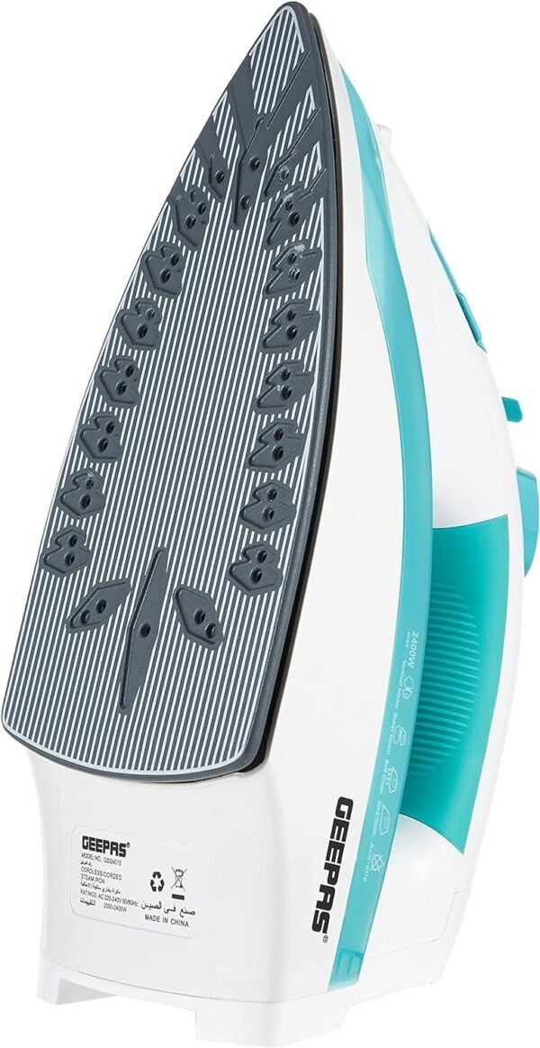 Geepas Cordless/Corded Steam Iron- Model GSI24015 - Image 5