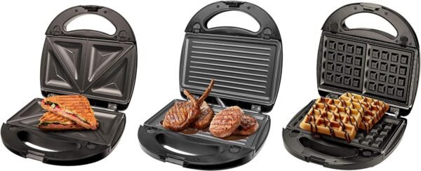 Sonashi 3-in-1 Multi Snack Maker, Model SSM-861 - Image 4
