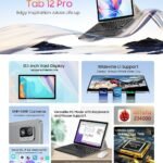 Blackview Tab 12 PRO , 8GB+128GB , 6580mAh Battery, Dual SIM 4G LTE+WIFI, 13MP+9MP Camera, Dual Box Stereo Speaker, GPS Bluetooth Blue - Image 4