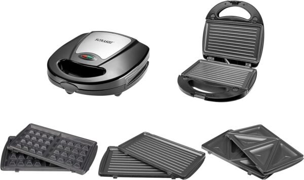 Sonashi 3-in-1 Multi Snack Maker, Model SSM-861 - Image 2