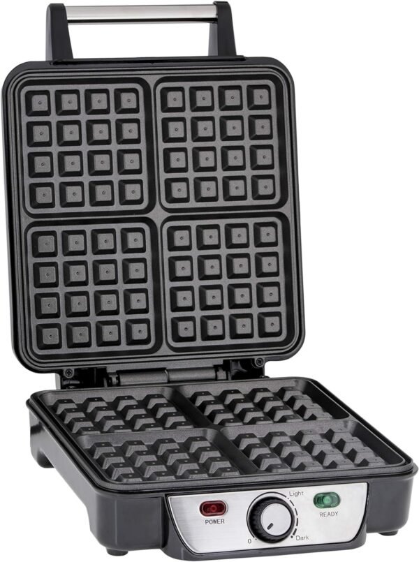 Geepas 4 Sliced Waffle Maker, Model GWM5417 - Image 2