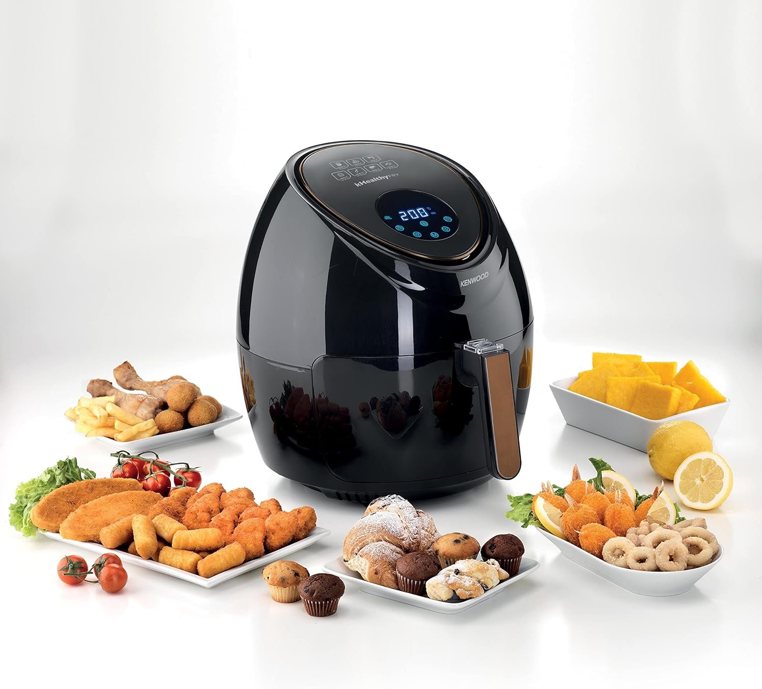 Kenwood kHealthyFRY Digital Air Fryer 5.5L, Model HFP50.000Bk - Image 3