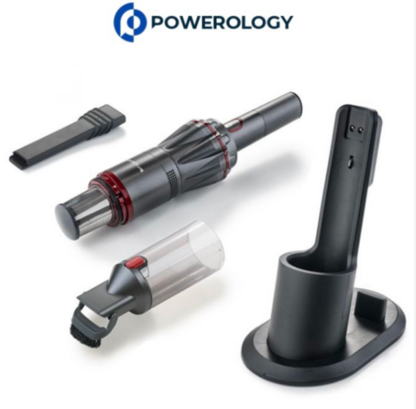 POWEROLOGY 2600MAH PORTABLE VACUUM CLEANER STICK_GREY - Image 3