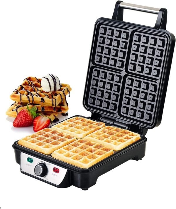 Geepas 4 Sliced Waffle Maker, Model GWM5417