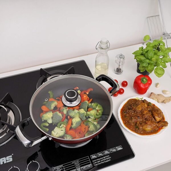 Royalford wokpan with Lid 30cm, Model RF2949 - Image 6