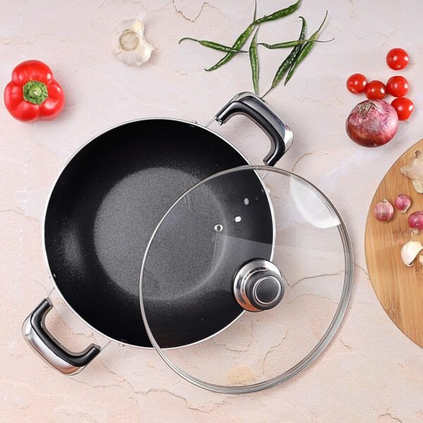 Royalford wokpan with Lid 30cm, Model RF2949 - Image 5
