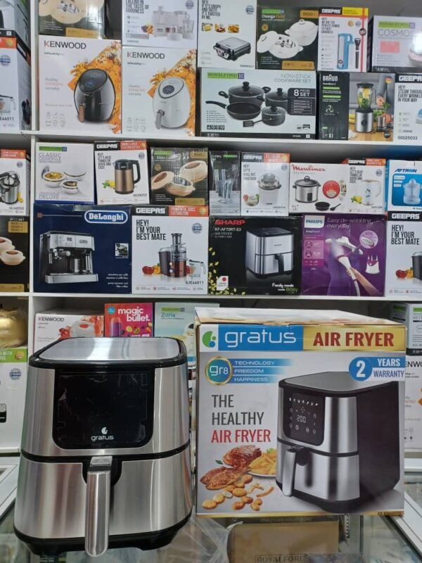 Gratus Digital Air Fryer 5.5L, Model- GR-A500DTTB - Image 4