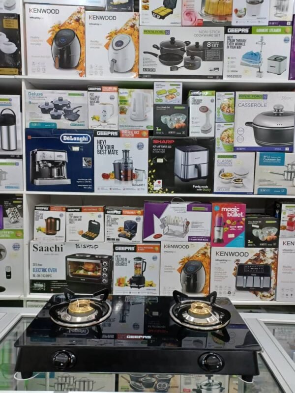 Geepas Gas Stove 2 Burners - Image 2