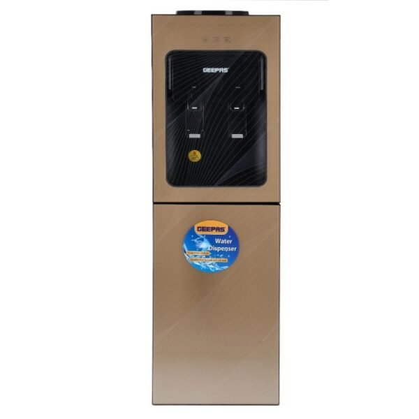 Geepas Hot & Cold Water Dispenser With Refrigerator, Model GWD8363N