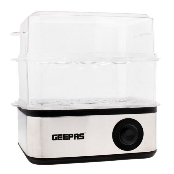 Geepas 500W Premium Electric Egg Boiler For 16 Eggs With Poacher & Omelette Maker Bowl, Can Boil, Poach And Make Omelettes, Model GEB63019UK - Image 3