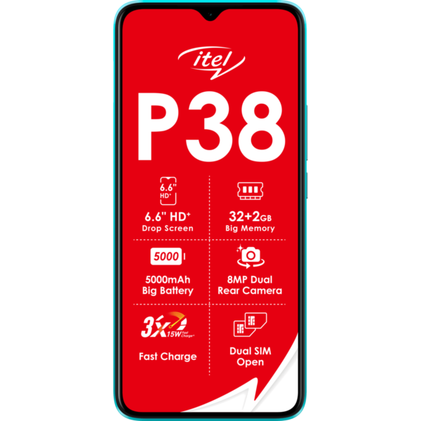 Itel P38, 4G (2GB + 64GB, 6000mAh ) - Image 4