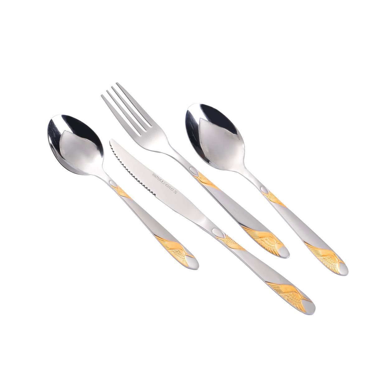 RoyalFord 25 Piece Stainless Steel Cutlery Set , Model RF10315 - Image 2
