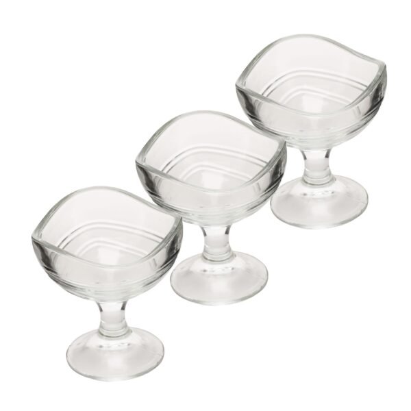 Royalford 3pcs Ice Cream Cup Set - 300ML, Model RF10460 - Image 5