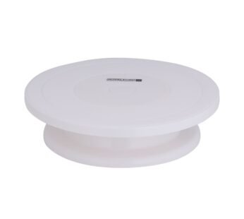 Royalford 28 CM Cake Decorating Table- | 360-Degree Rotating Stand| Plastic Turntable| Anti-Skid Base And Non-Slip Surface| Suitable For Icing, Decorating And Levelling Cakes| For Beginner And Professional Bakers, Model RF10866