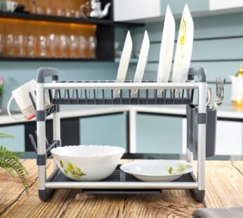 Royalford 2 Layer Dish Rack- Model RF12178