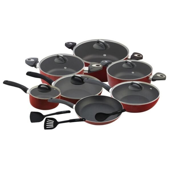 Royalford 16Pcs Aluminum Cookware Set, Model RF5857 - Image 2